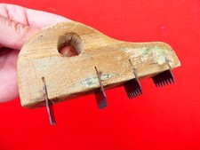 rabotin chemin de fer outil ancien de tailleur de pierre rabot sculpteur n°7