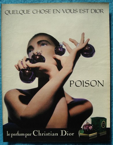 Publicité papier parfum - publicité,