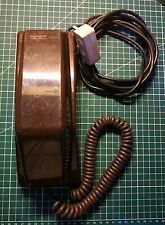 Téléphone Fixe Filaire Mural De Marque "Mini-Contempra" Pour Hôtel - Marron 