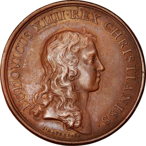 France médaille louis xiv - louis,