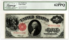 Fr. 37 1917 $1 Billet Légal