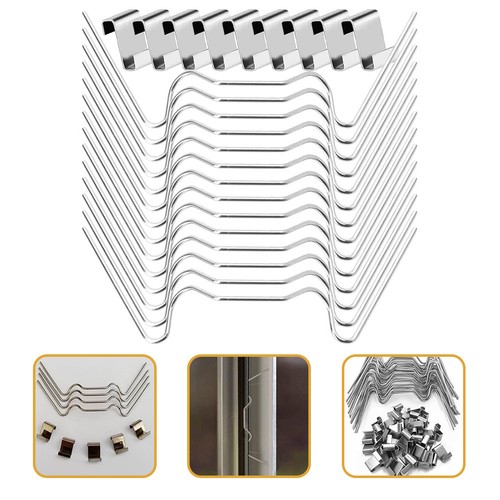 Set clip vitrage serre - 50,