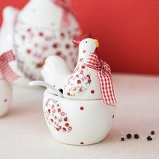 Sucrier avec couvercle et