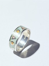 Très Jolie Bague En Argent