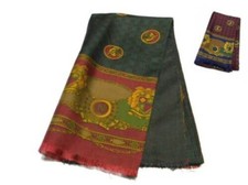 Écharpe Homme Soie Et Laine