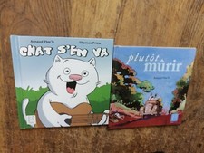 Lot 2 livres de Arnaud Floc'h : chat s'en va Plutôt mûrir 