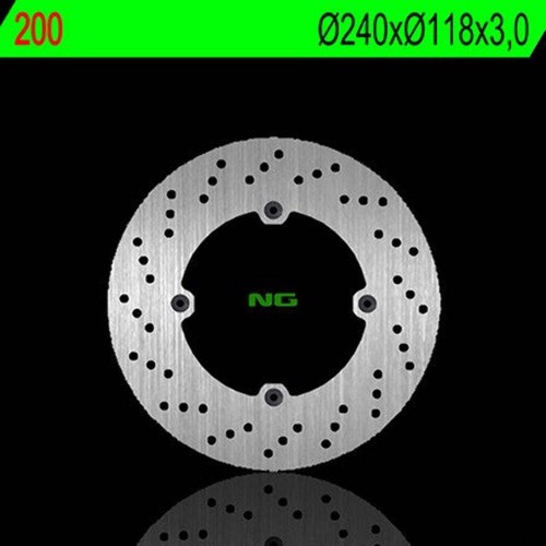 Disque frein avant rond - rond, ng