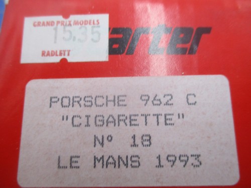 Starter porsche 962 c - starter,