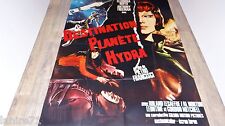 DESTINATION PLANETE HYDRA starbird    !  affiche cinema rare 1966