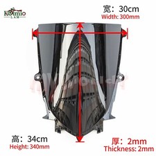 pour YAMAHA YZF R7 2022-2024 Pare-brise de moto