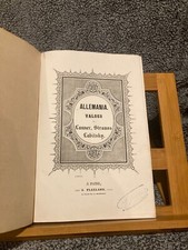 Allemania Valses pour piano