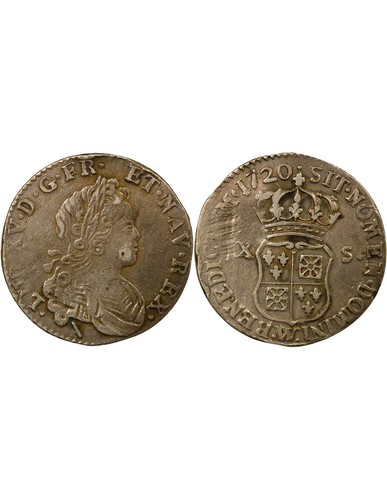 France louis 20 sols - france,