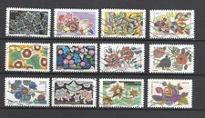 FRANCE 2025 Série complète FLEURS BRODEES