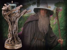 Lord of the Rings - Bougeoir Bâton de Gandalf le Gris - Noble Collection OCC