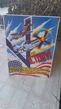 Plaque émaillée aviation guerre usa 30cm x 22cm