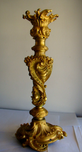 Magnifique pied lampe en - pied, de