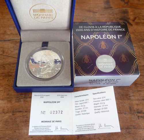 Pièce argent be 2014 - 10€,