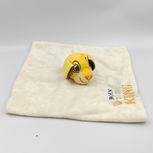 Doudou plat roi lion - le,
