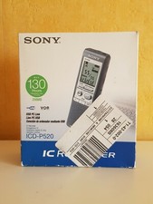 Dictaphone Sony Enregistreur vocal numérique ICD-P520  Micro Recorder 130 HEURES