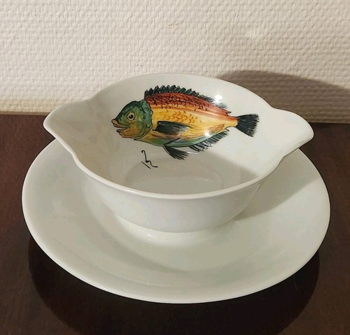 Saucière poisson - saucière, à