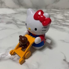Poussette bébé jouet remontoir Sanrio Hello Kitty de collection Japon 2001 d'...