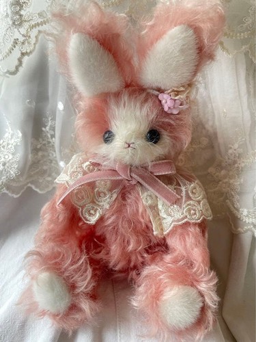 Artist teddy bear rabbit plush - artist,