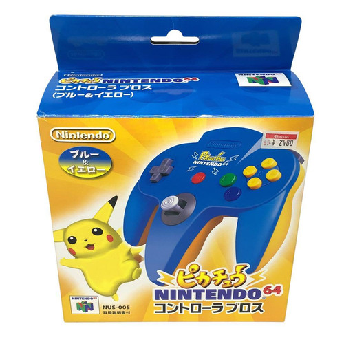 Manette nintendo pikachu - nintendo, 64