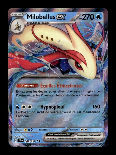 Carte pokémon milobellus - carte, ex