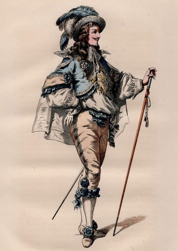 Théâtre portrait costume - costume, de
