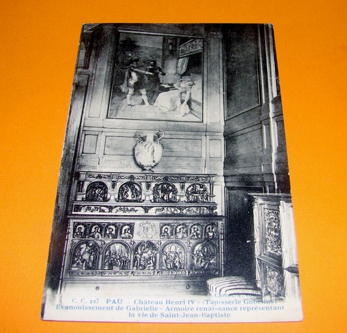 Cpa carte postale - carte, pau