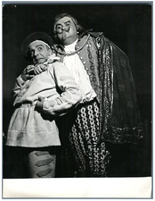 France, Pasquali et René Bourbon  Vintage . Photo. B.M. Bernand  Tirage argent