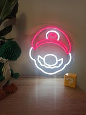 Néon Mario - Super Mario