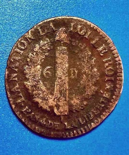 Ancien louis xvi deniers au - xvi, "au