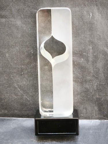 Sculpture totem verre - totem, en
