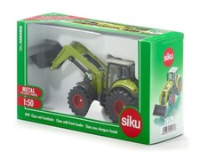 SIKU 1979 TRACTEUR CLAAS CHARGEUR FRONTAL 1:50 METAL BOITE D ORIGINE