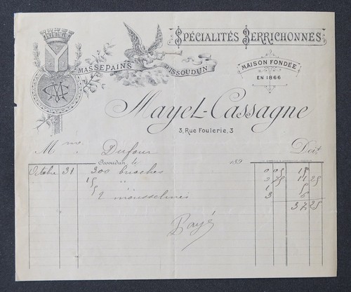 Facture issoudun 189 - facture,
