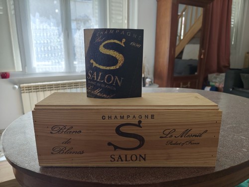 Caisse vide champagne - caisse, salon