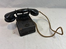 Ancien Téléphone PTT Vintage Noir