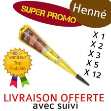 ?? Henné tatouage henna GOLECHA Marron/Bordeau ? Livraison suivi OFFERTE ✅ 