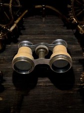 Anciennes Jumelles D'Opéra En Laiton - Opera Binoculars 