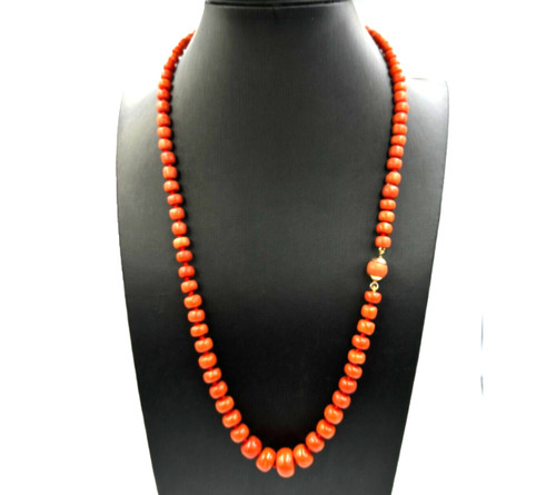 Collier corail méditerranéen - corail,