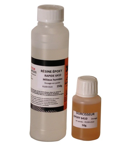 Kit 300g résine epoxy - 300g,