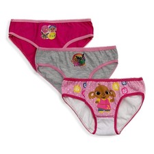 Slip 3 Pièces Bing Fille Shorties Culottes En Coton Intime 5593