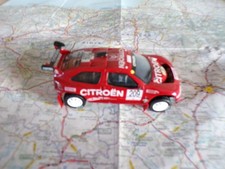 CITROEN ZX Rallye Raid n°200  Paris-Dakar 1995 Lartigue NOREV 1/43 avec défaut