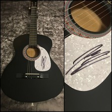 GFA Lente Danse en Un Parking Lot Jordan Davis Signé Acoustique Guitare COA