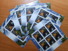 Timbres de Noël Ukraine 2022