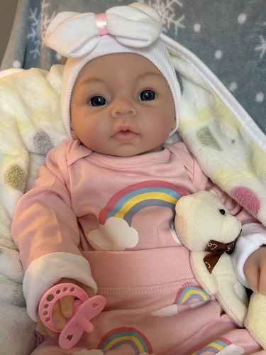 Silicone reborn baby - silicone, doll