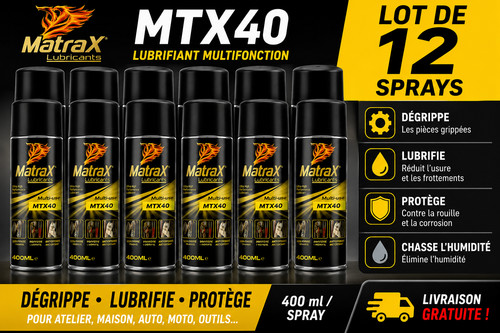 Lubrifiant multifonction - 12,