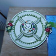 Plat apéritif à motif fruits