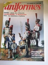 Revue UNIFORMES N° 85 Empire Junot Ancien Régime La maréchaussée 1859 Solférino